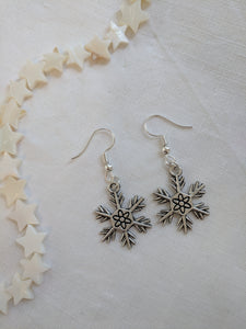 Snow drop earrings