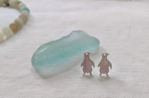 Penguin Stud Earrings | Silver Earrings | Animal Earrings | Animal Lover